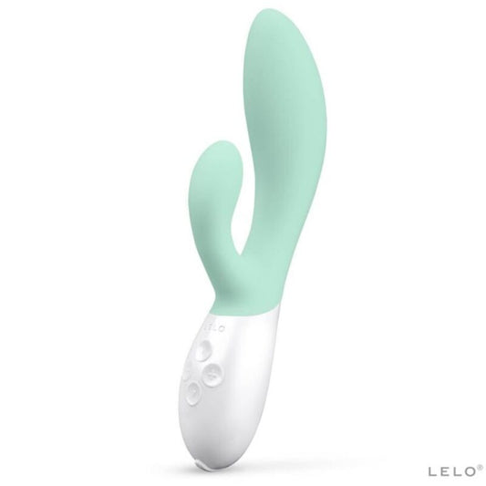 LELO - INA 3 GREEN RABBIT VIBRATOR LUXURY-ALGAE