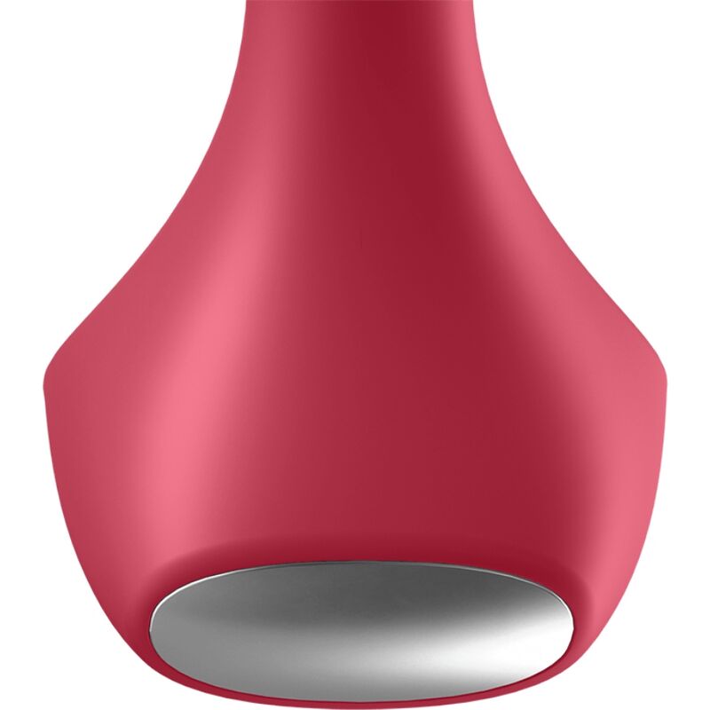 SATISFYER - BACKDOOR LOVER RED ANAL VIBRATOR PLUG RED