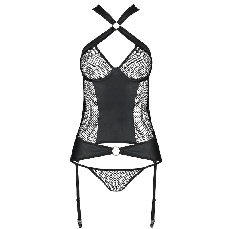 PASSION - AMANDA ORGANIC LEATHER CORSET S/M