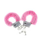 DIABLO PICANTE - PLEASURE FUR HANDCUFFS PINK