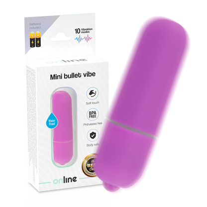 ONLINE - MINI LILAC VIBRATING EGG