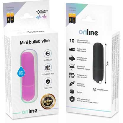 ONLINE - MINI LILAC VIBRATING EGG