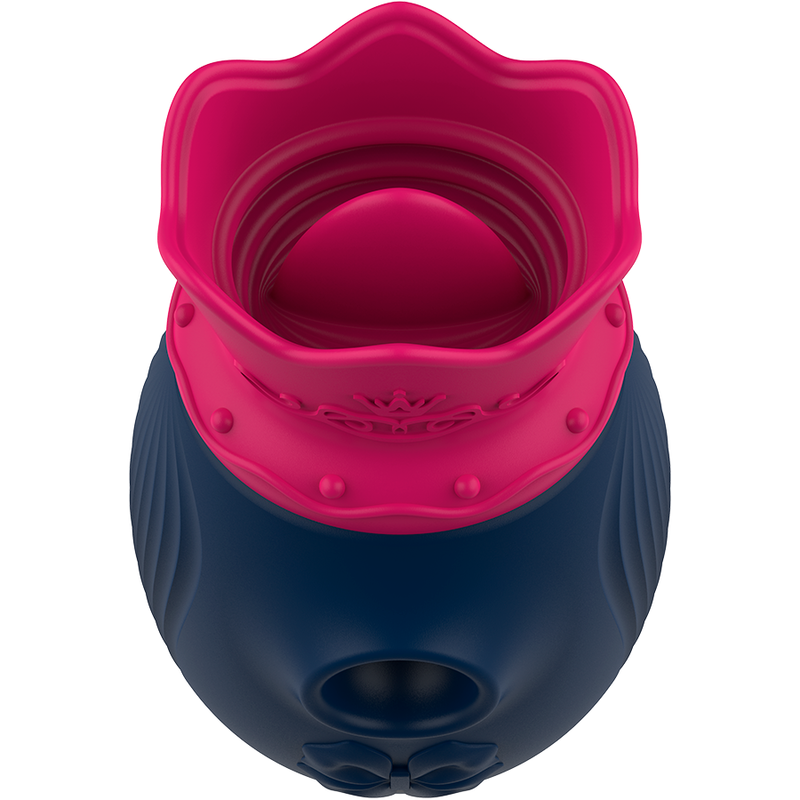 INTENSE - CLITORIS STIMULATOR 10 SUCTION AND LICK MODES - BLUE