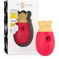 INTENSE - CLITORAL STIMULATOR 10 SUCTION AND LICK MODES - RED