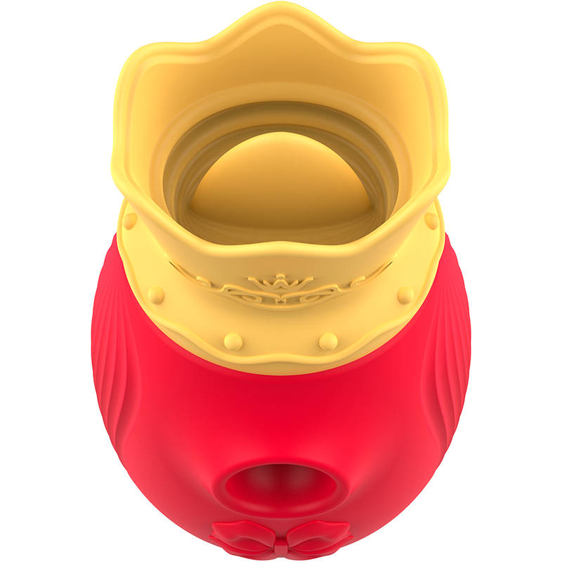 INTENSE - CLITORAL STIMULATOR 10 SUCTION AND LICK MODES - RED