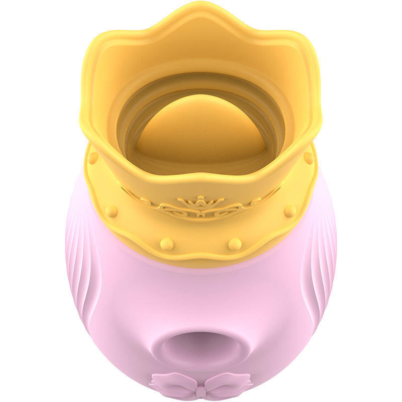 INTENSE - CLITORAL STIMULATOR 10 SUCTION AND LICK MODES - PINK