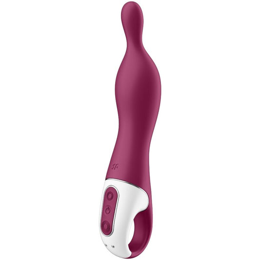 SATISFYER - AMAZING 1 A-SPOT VIBRATOR BERRY