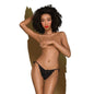 PENTHOUSE - TOO HOT TO BE REAL TANGA BLACK L/XL