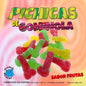 DIABLO GOLOSO - FRUIT GUM PENISES WITH SUGAR