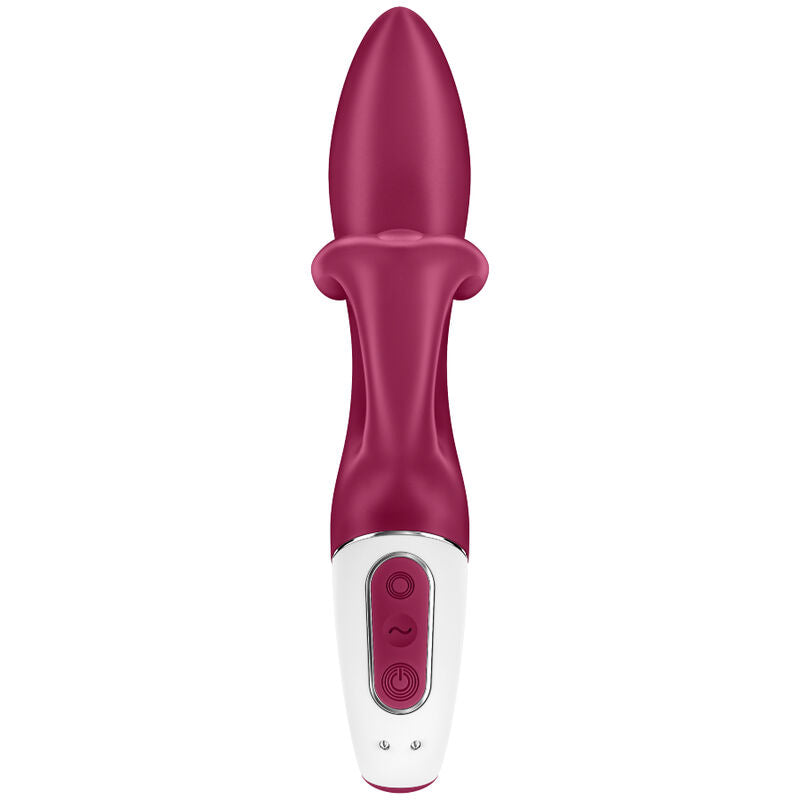 SATISFYER - EMBRACE ME G-SPOT VIBRATOR BERRY