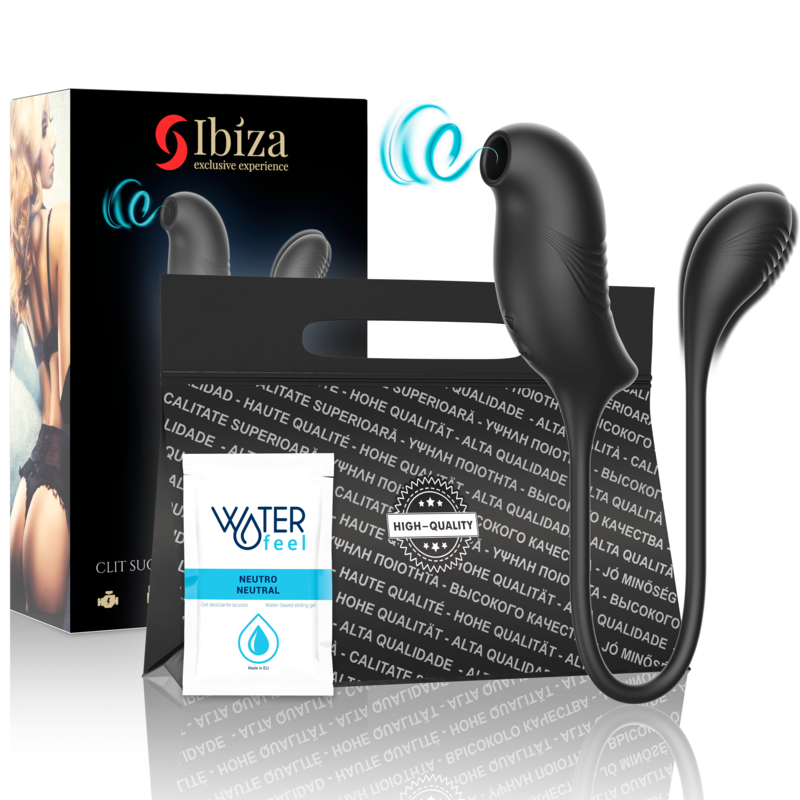 IBIZA - MAGICAL CLITORAL SUCTION AND VIBRATION STIMULATOR