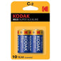 KODAK - MAX ALKALINE BATTERIE C LR14 2 EINHEIT