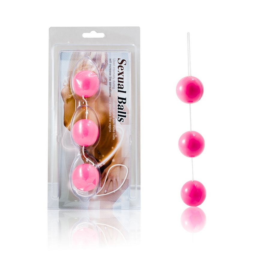 BAILE - STRIPED PINK BUTT PLUGS ABS