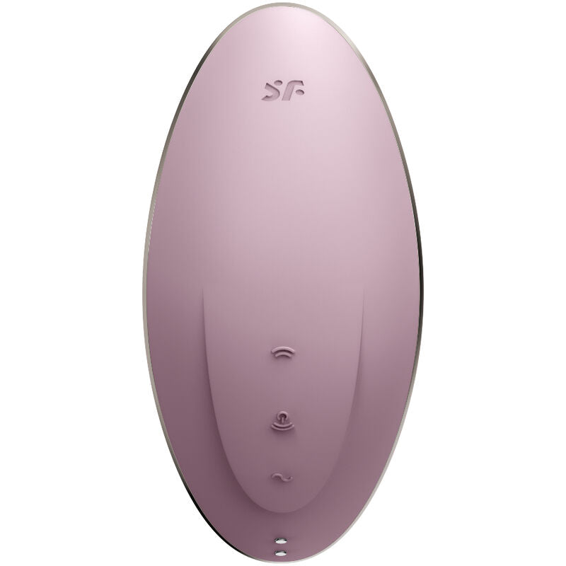 SATISFYER - VULVA LOVER 1 AIR PULSE STIMULATOR & VIBRATOR PURPLE