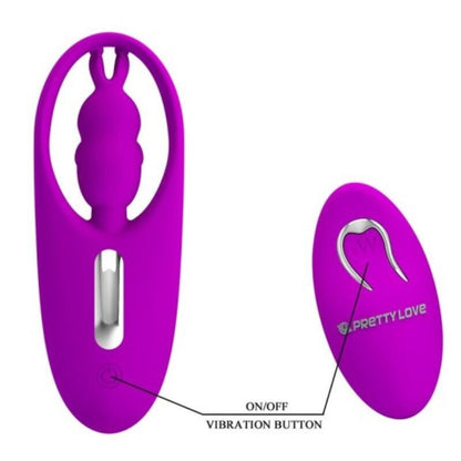 PRETTY LOVE - WILD RABBIT PANTY VIBRATOR WITH REMOTE CONTROL LILAC