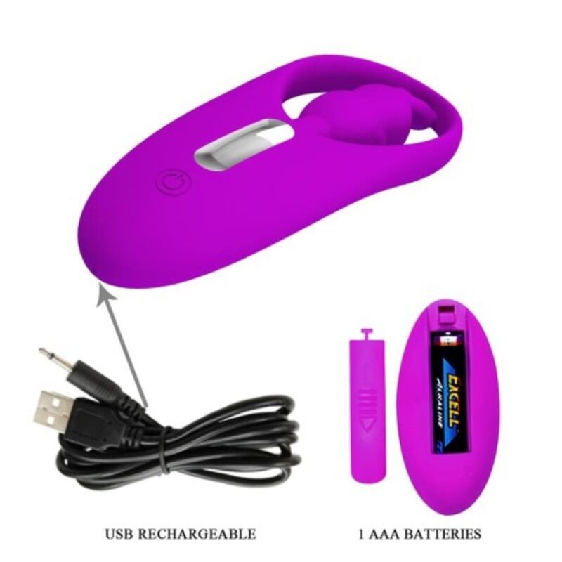 PRETTY LOVE - WILD RABBIT PANTY VIBRATOR WITH REMOTE CONTROL LILAC