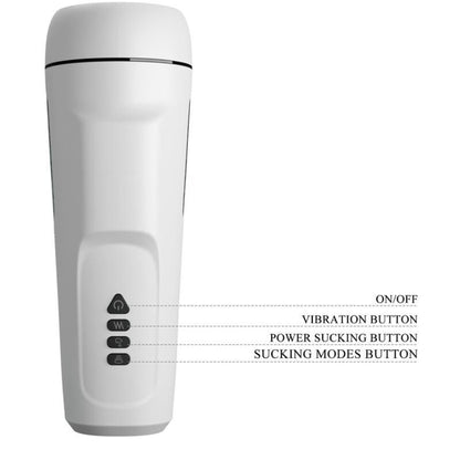 PRETTY LOVE - SIENNA VIBRATING MALE MASTURBATOR WITH VOICE AND SUCTION FUNCTION