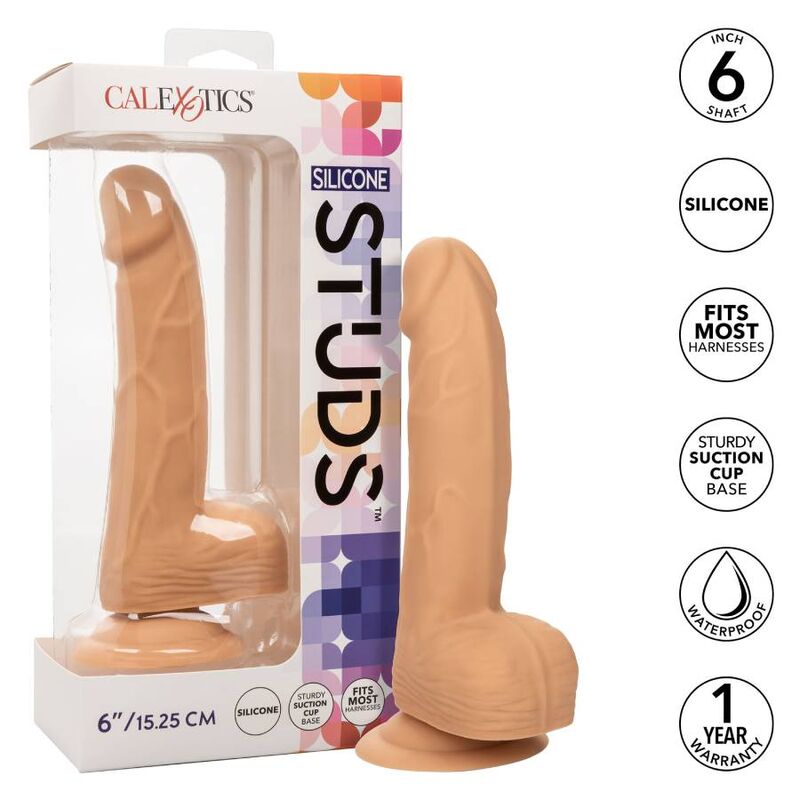 CALEXOTICS - SILICONE RIVETS 6 INCH SKIN