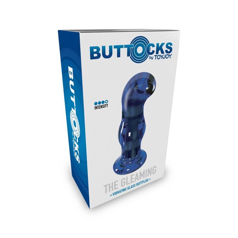 TOYJOY - THE GLEAMING VIBRATING GLASS BUTTPLUG