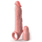 FANTASY X-TENSIONS - PIPEDREAMS EXTENSION WITH STRAP 6 INCH FLESH