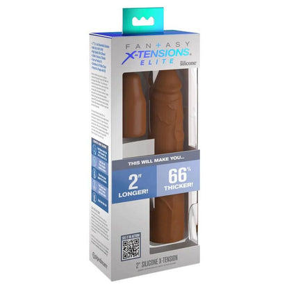FANTASY X-TENSIONS - PIPEDREAMS SLEEVE 20.32 CM + 5.00 CM INCH PLUG CARAMEL