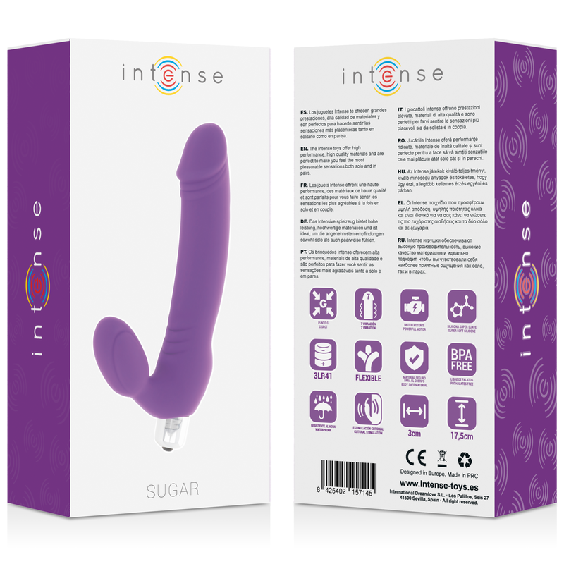INTENSE - SUGAR, SEVEN SPEEDS, SILICONE, LILAC