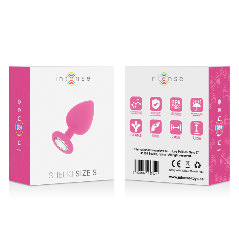 INTENSE - SILKY S PLUG ANAL FUCHSIA