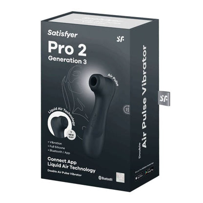 SATISFYER - PRO 2 GENERATION 3 SCHWARZES BLUETOOTH & APP