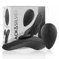 BLACK&SILVER - PRESTON RECHARGEABLE SILICONE VIBRATOR PANTY BLACK