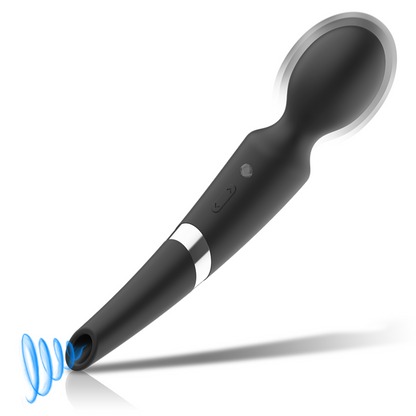BLACK&SILVER - BECK STAB UND SAUGNAPF 2 IN 1 SILIKON