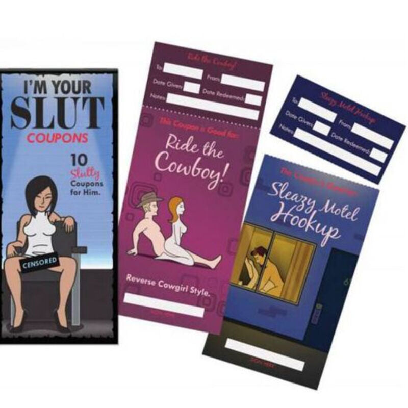 KHEPER GAMES - I'M YOUR SLUT COUPONS / EN