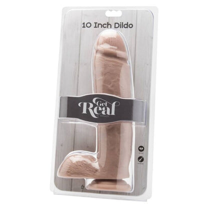 GET REAL - DILDO 25.5 CM WITH SCROTUM