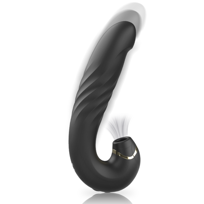 IBIZA - CLIP UP & DOWN + VIBRATOR + CLITORAL SUCTION