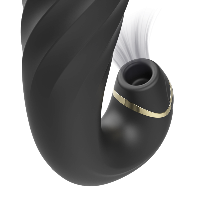IBIZA - CLIP UP & DOWN + VIBRATOR + CLITORAL SUCTION