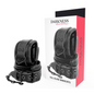 DARKNESS - ADJUSTABLE BLACK LEATHER CUFFS