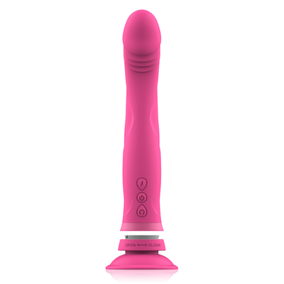 INTENSE - MICHELANGELO ROSA SILICONE VIBRATOR DILDO