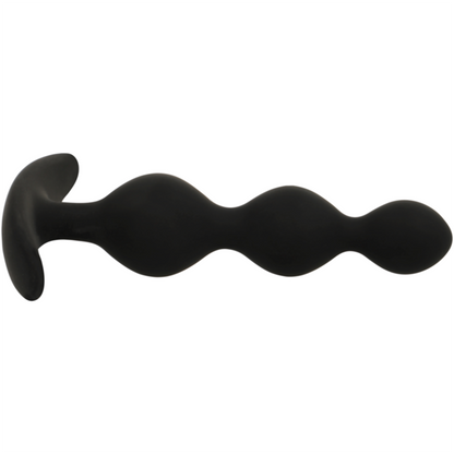 BLACK&SILVER - RUPERT ANAL BEAD CHAIN 10 CM