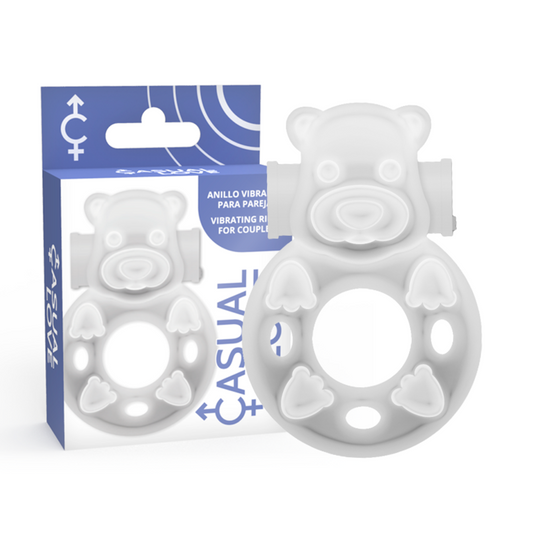 CASUAL LOVE - 26 TRANSPARENT LINGERIE VIBRATOR RING