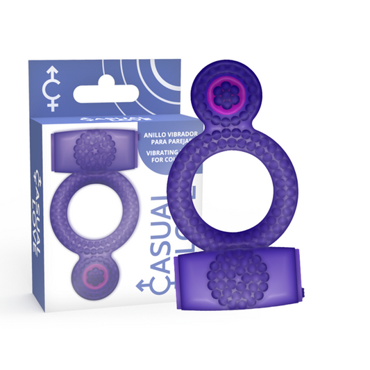 CASUAL LOVE - RING DOUBLE PLEASURE LILA RING