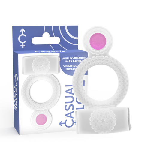 CASUAL LOVE - RING DOUBLE DELIGHT TRANSPARENT RING
