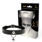 COQUETTE CHIC DESIRE - VEGAN LEATHER NECKLACE WOMEN'S ACCESSORY BELL/HOOP
