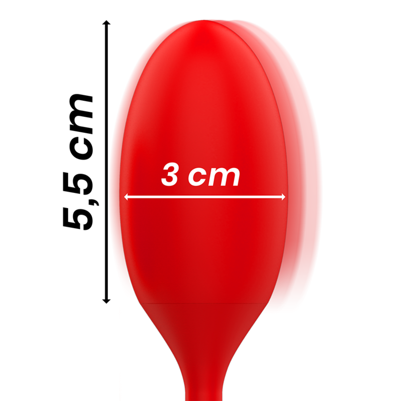 MIA - TUSCANY DOUBLE PLEASURE WAND + VIBRATING EGG