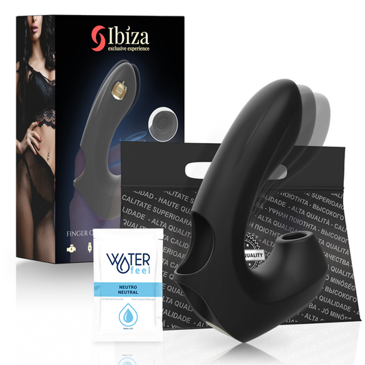 IBIZA - STRONG VIBRATING AND CLITORAL SUCKING FINGER
