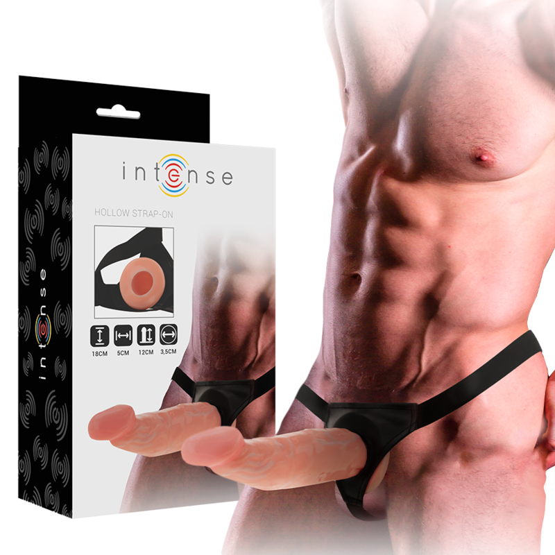 INTENSE - HOLLOWWARE WITH DILDO 18 X 3.5 CM