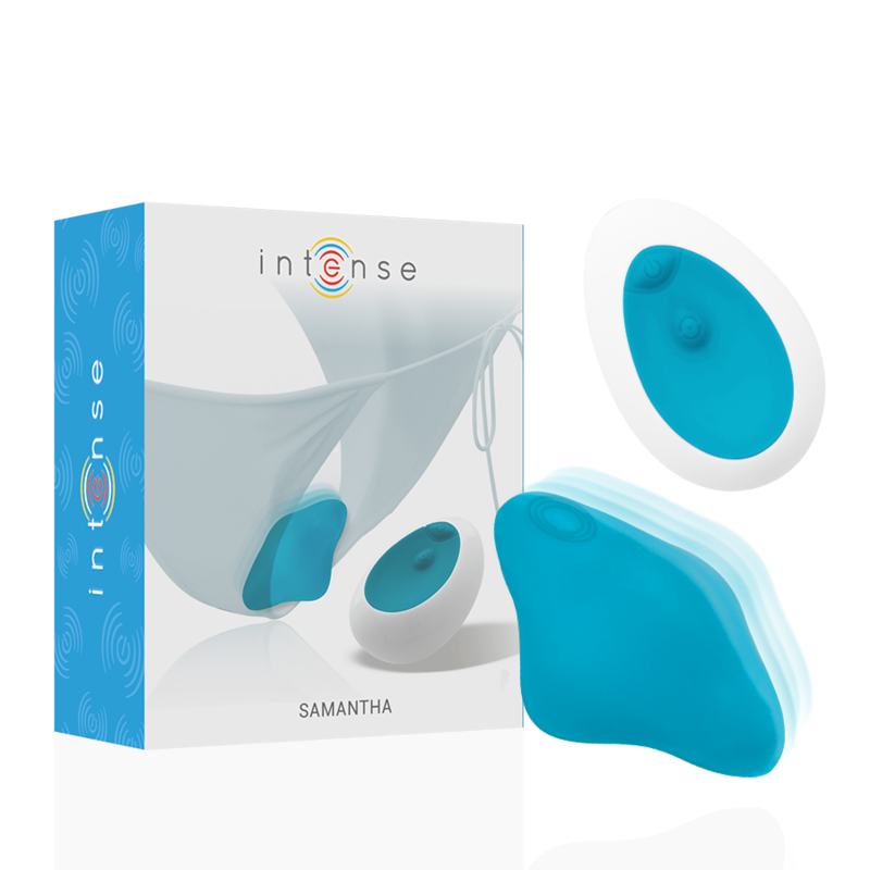 INTENSE - SAMANTHA PANTY REMOTE CONTROL BLUE