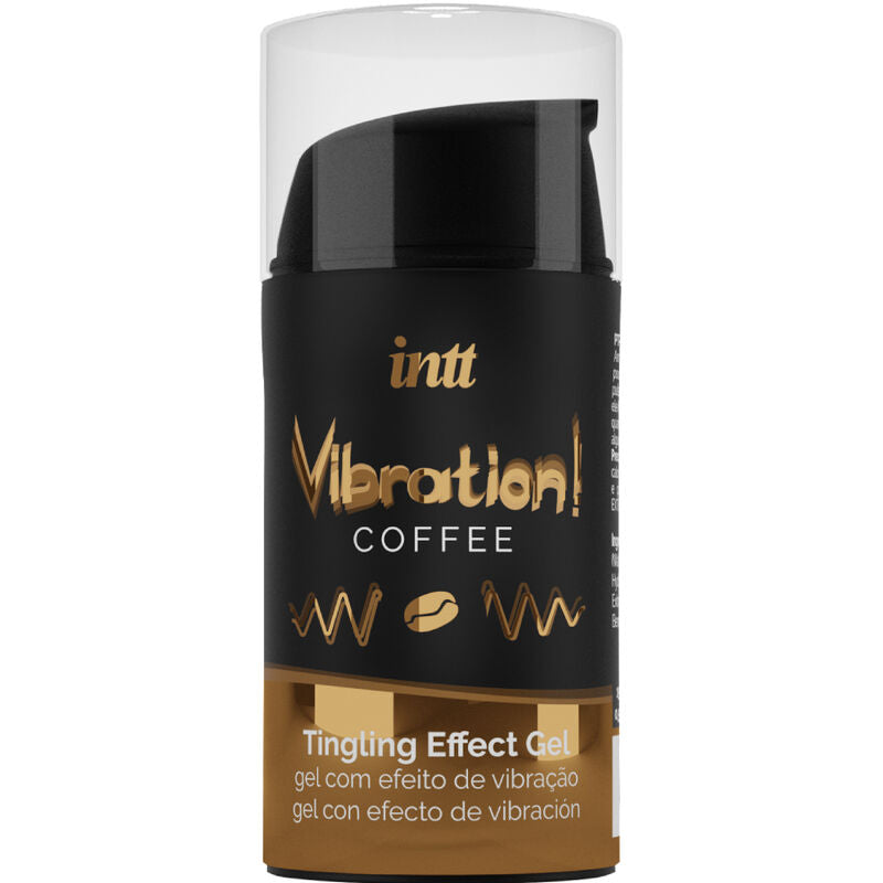 INTT - POWERFUL INTIMATE STIMULATING LIQUID VIBRATION GEL COFFEE 15ML