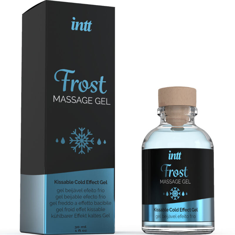 INTT MASSAGE & ORAL SEX - MASSAGE GEL WITH MINT FLAVOR, INTENSE COOLING EFFECT