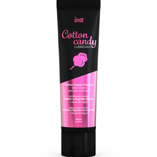 INTT LUBRICANTS - INTIMATE WATER-BASED LUBRICANT WITH DELICIOUS SWEET COTTON CANDY FLAVOR