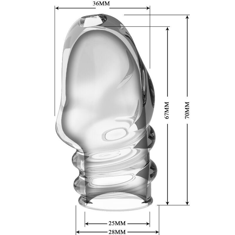 PRETTY LOVE - JEREMY TRANSPARENT PENIS ENLARGER