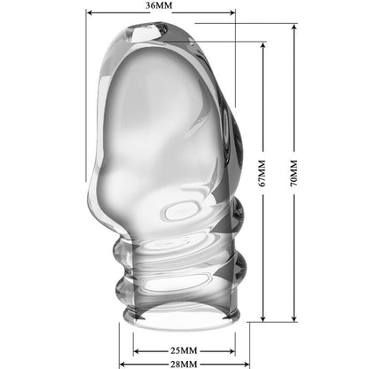 PRETTY LOVE - JEREMY TRANSPARENT PENIS ENLARGER